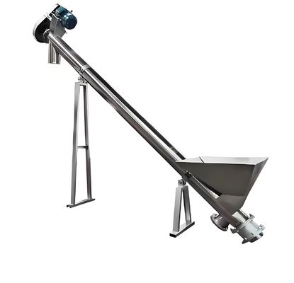 Harga yang bagus Fleksibel Spiral Conveyor Pipeline Auger Spiral Elevator Pengangkut Sedotan Gandum on line