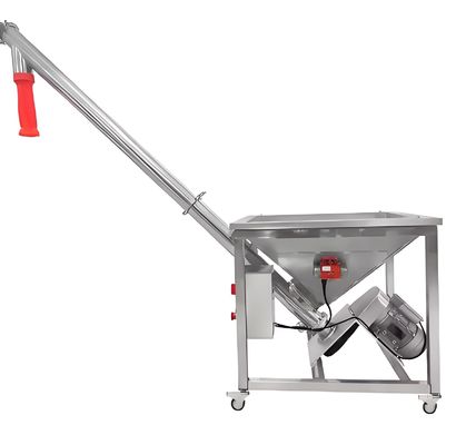 Harga yang bagus Conveyor Feeder Spiral Fleksibel yang Miring yang Disesuaikan untuk Pengangkutan Vibratory Efisien Biji-bijian dan Kulit Beras on line