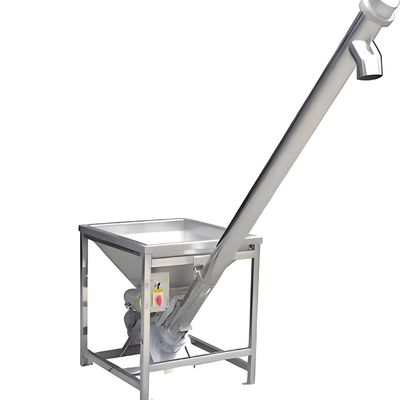 Harga yang bagus Custom panas tahan stainless steel 304 miring sekrup feeder dengan frekuensi variabel penyesuaian, tahan korosi dan tahan lama on line