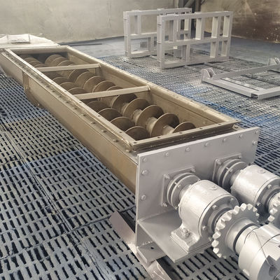 Harga yang bagus Anti-blokir beban berat 304 stainless steel Screw Auger Conveyor untuk penanganan bahan industri on line