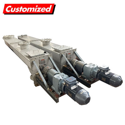 Harga yang bagus Conveyor Screw Auger tahan panas dari stainless steel untuk penanganan bahan besar on line