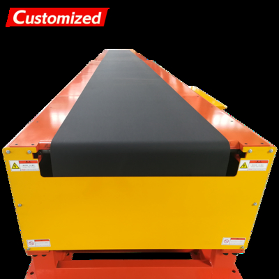 Harga yang bagus Conveyor sabuk teleskopik mobile 600mm-800mm Lebar untuk memuat kontainer on line