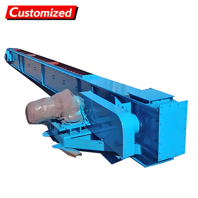 Harga yang bagus Durable and Easy Clean Adjustable Speed Chain Scraper Conveyor for Material Transmission on line