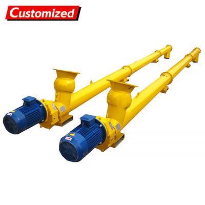 Harga yang bagus Customized Cement Screw Feeder with 7.5kw Motor and 6m or 9m Length for Concrete Batching Plants on line