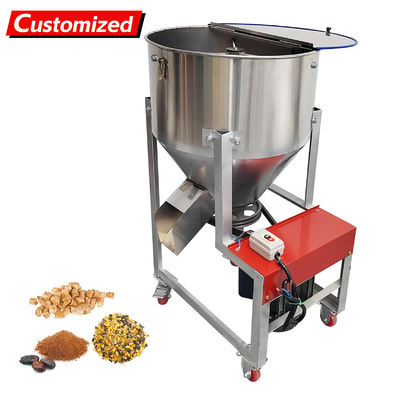 Harga yang bagus Pencampur Bubuk Kering Stainless Steel Kustom 220lbs 3KW 110V Blender Industri untuk Berbagai Aplikasi on line
