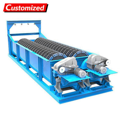 Harga yang bagus Customized Stainless Steel Spiral Sand Washer for Chemical Industry with High Cleaning Efficiency on line