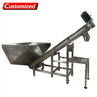 Harga yang bagus Material Screw Conveyor Feeder Competitive Price Customization Inclined Screw Auger Conveyor With High Efficiency Manufacturer's Factory on line