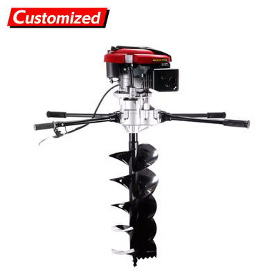 Harga yang bagus Mesin Pengeboran Auger OEM mesin penggali komersial mesin penggali pasir Mesin Pengeboran Bumi Auger Ukuran Berbeda Mesin Pengeboran Lubang Pohon Cocok untuk pengeboran lahan mesin penggali lubang pohon on line