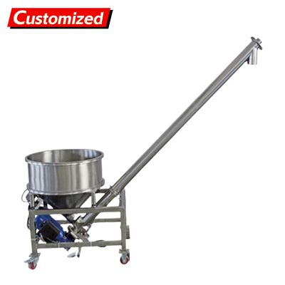 Harga yang bagus Custom Stainless Steel Screw Feeder / Screw Conveyor / Bucket Elevator Mengangkut bahan bubuk, granular, dan blok kecil untuk industri pertambangan, pakan, biji-bijian, minyak, dan konstruksi. on line