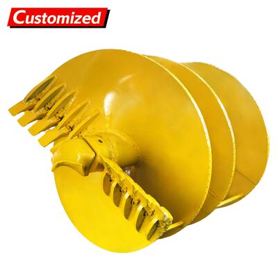 Harga yang bagus Mesin Pengeboran Auger yang Disesuaikan, Rig Pengeboran, Mesin Penggalian Tanah, Pengeboran Auger Piling, atau Pengeboran Auger Twin-Screw dengan Desain Sekrup Lurus untuk Pembangunan Jembatan dan Jalan on line