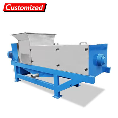 Harga yang bagus Dehidrator Hidrolik Pulp Tebu Limbah Makanan Stainless Steel Kustom / Pemeras Jus Buah & Sayuran Dehidrator Screw Press Komersial on line