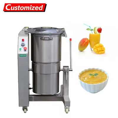 Harga yang bagus Custom High-Speed Jam Meat Puree Mixer (dengan fungsi aliran jus) Mangga Nanas Durian Pemotong dan Mesin Campuran Buah Puree Membentuk Proses Line Produksi on line