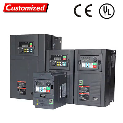 Harga yang bagus Inverter Frekuensi Kontrol Vektor Custom 7.5kW VFD AC Drive dengan Sertifikasi CE untuk Aplikasi Industri on line