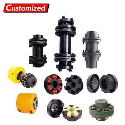 Harga yang bagus Kopling Bintang Fleksibel dengan Torsi Terukur 2000n-m dan Kecepatan Maksimum 5000 RPM untuk Mesin Industri on line