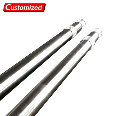 Harga yang bagus Custom Carburized dan quenched Splined Shaft High-wear-resistant CNC Machined Drive Shaft untuk aplikasi berat on line
