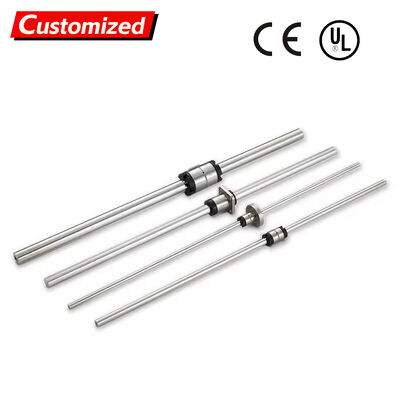 Harga yang bagus Spline Bola Kapasitas Beban Tinggi Panjang yang Disesuaikan dengan Kebersihan Sudut Nol untuk Aplikasi Presisi on line