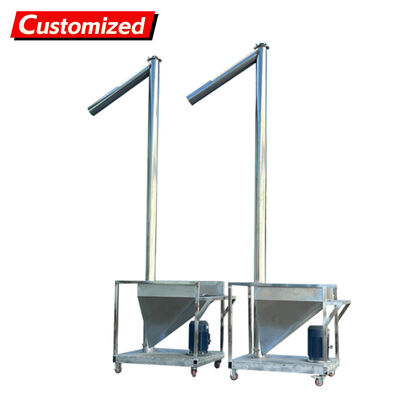 Harga yang bagus Konveyor sekrup vertikal stainless steel khusus untuk mengangkat bahan tahan panas on line