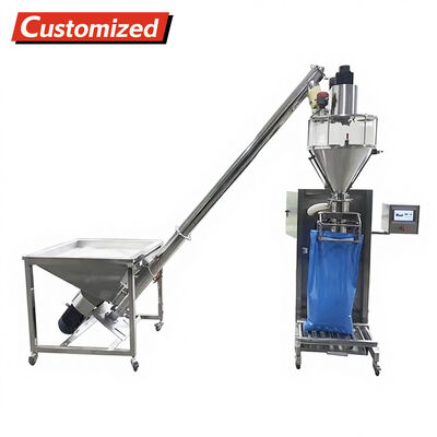 Harga yang bagus Custom stainless steel heat resistant screw feeder dengan kapasitas hopper 52L untuk tepung dan biji-bijian on line
