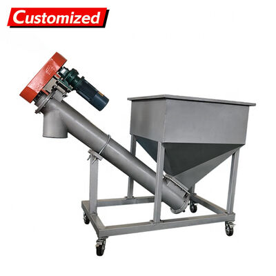 Harga yang bagus Konveyor sekrup presisi tinggi dari stainless steel yang disesuaikan dan feeder untuk bahan granular dan bubuk on line