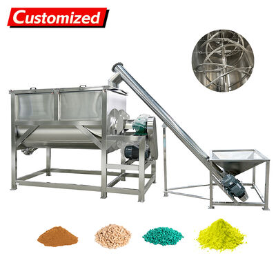 Harga yang bagus Custom Sanitasi-Grade stainless steel horizontal belt mixer dengan kontrol kecepatan variabel dan tingkat keamanan yang tinggi on line