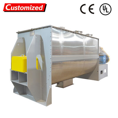 Harga yang bagus Variable speed stainless steel horizontal powder mixer dengan kapasitas pencampuran 500-1000L on line