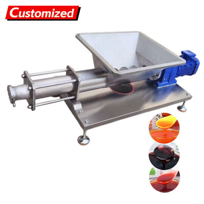Harga yang bagus Custom Food Grade SUS304 Stainless Steel High-Precision Screw Pump untuk Pengangkutan Jus Pulp Wine Grape on line