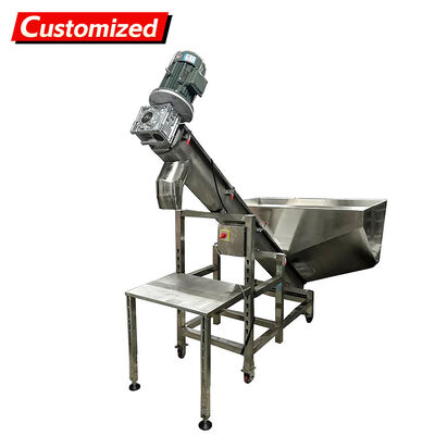 Harga yang bagus Custom stainless steel presisi tinggi sekrup Auger feeder dengan kecepatan pengangkutan diatur untuk pakan, benih, garam, tepung On line